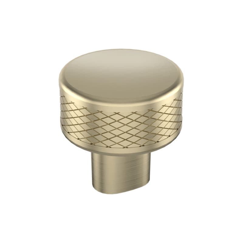 1-1/4" Bronx Round Cabinet Knob, Golden Champagne