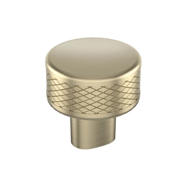 1-1/4" Bronx Round Cabinet Knob, Golden Champagne