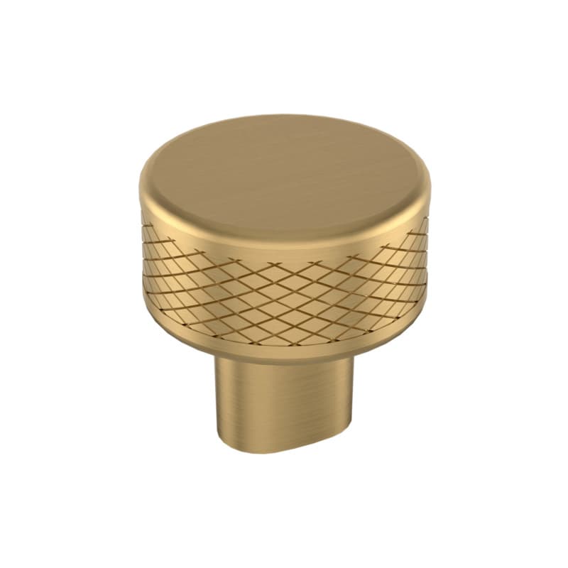 1-1/4" Bronx Round Cabinet Knob, Champagne Bronze