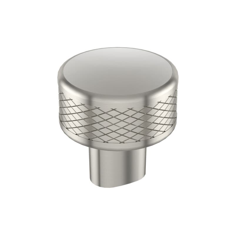 1-1/4" Bronx Round Cabinet Knob, Satin Nickel