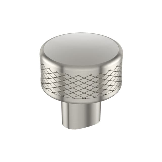 1-1/4" Bronx Round Cabinet Knob, Satin Nickel