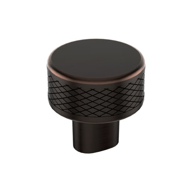 1-1/4" Bronx Round Cabinet Knob, Oil-Rubbed Bronze