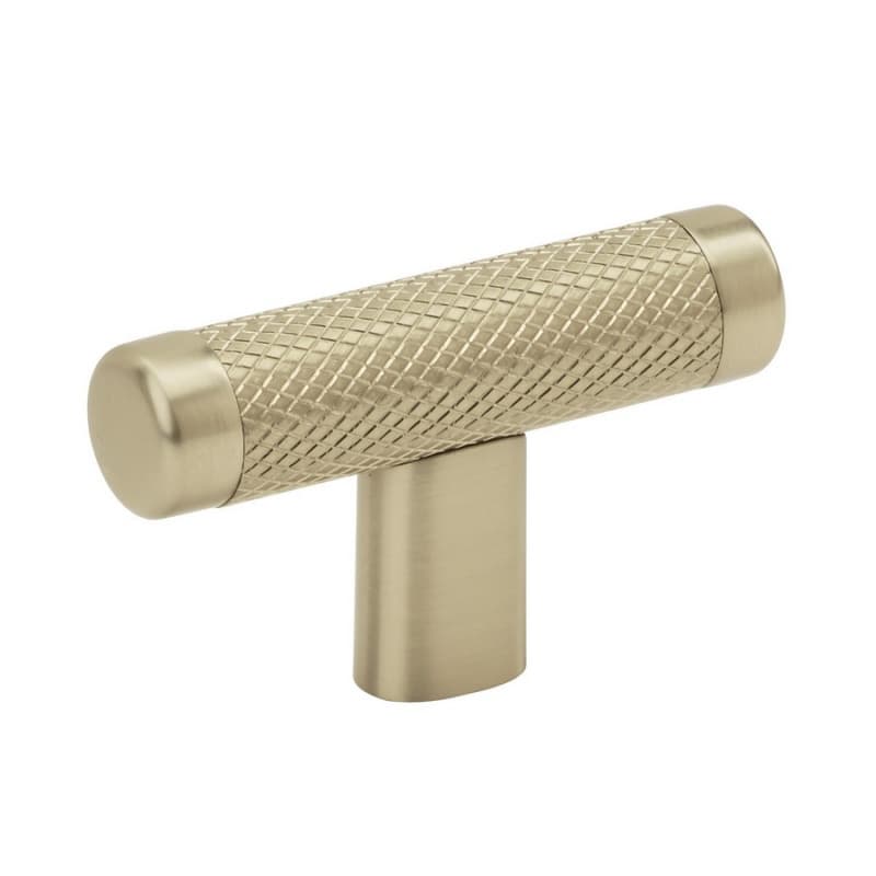 2-5/8" Bronx Cabinet T-Knob, Golden Champagne