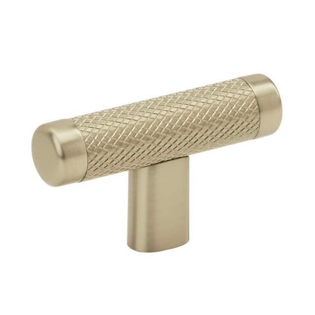 2-5/8" Bronx Cabinet T-Knob, Golden Champagne
