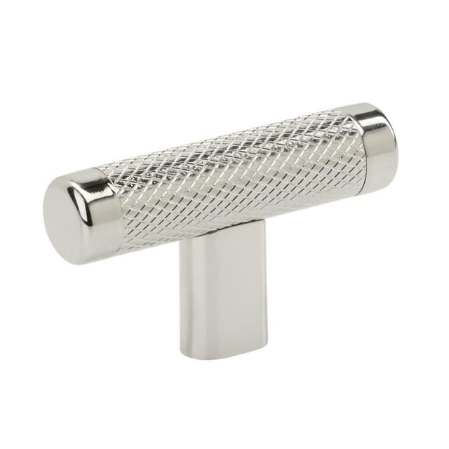 2-5/8" Bronx Cabinet T-Knob, Polished Nickel