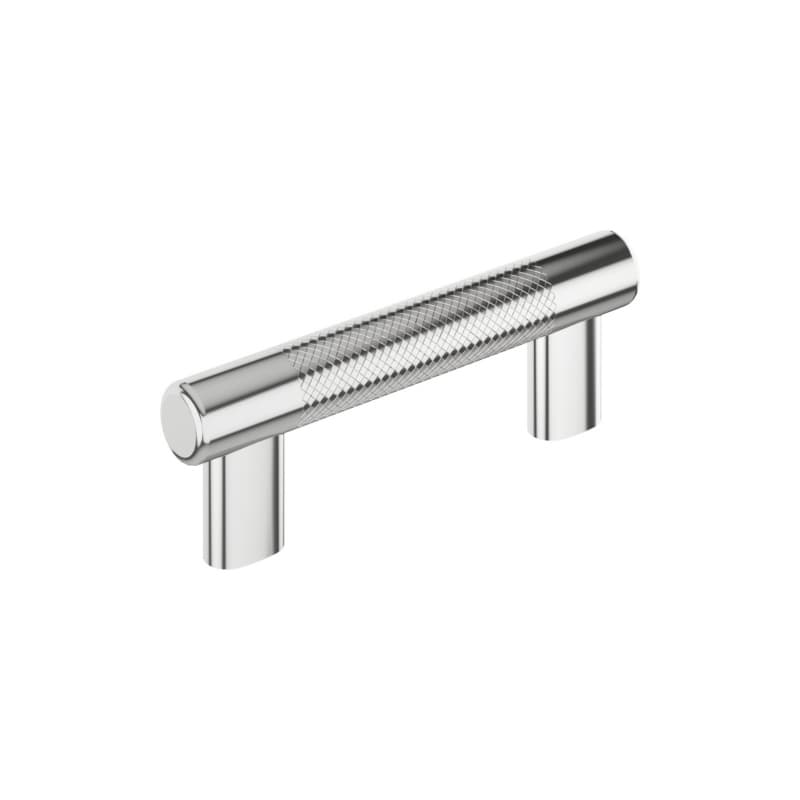 3" x 3-3/4" Bronx Cabinet Pull, Polished Chrome