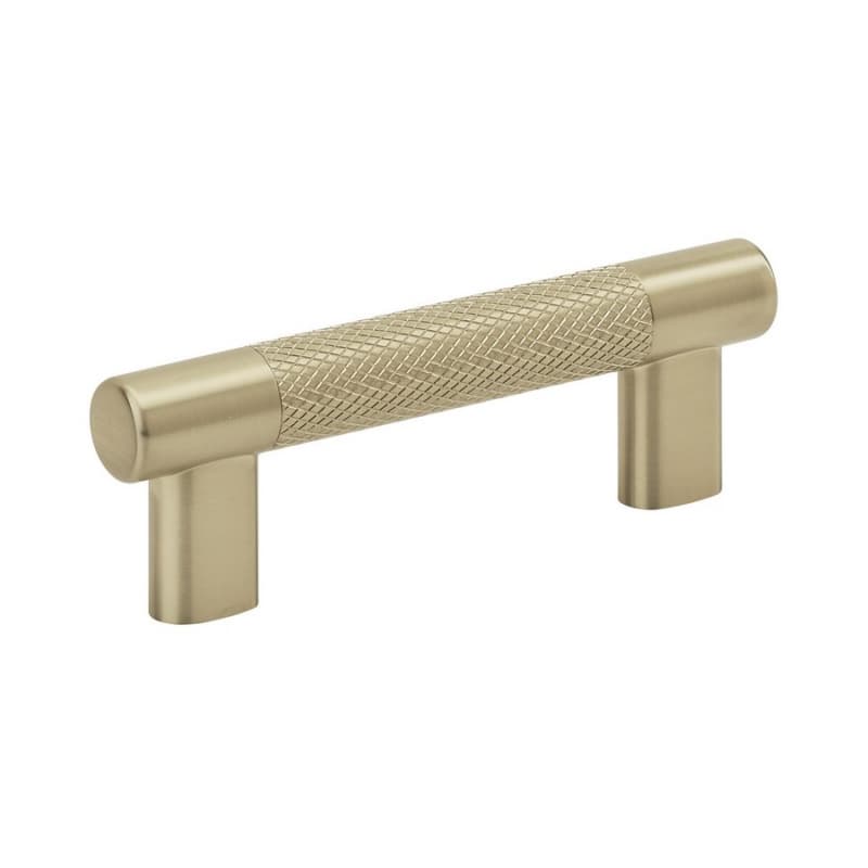 3" x 3-3/4" Bronx Cabinet Pull, Golden Champagne