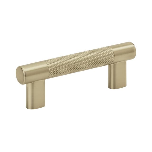 3" x 3-3/4" Bronx Cabinet Pull, Golden Champagne