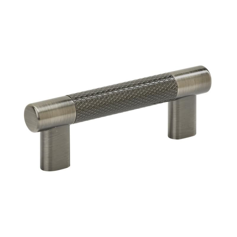 3" x 3-3/4" Bronx Cabinet Pull, Gun Metal