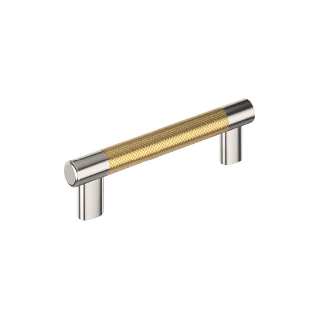 5-1/16" Esquire Cabinet Pull, Polished Nickel/Champagne Bronze