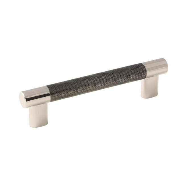 128mm Esquire T-Bar Pull, Polished Nickel/Gunmetal