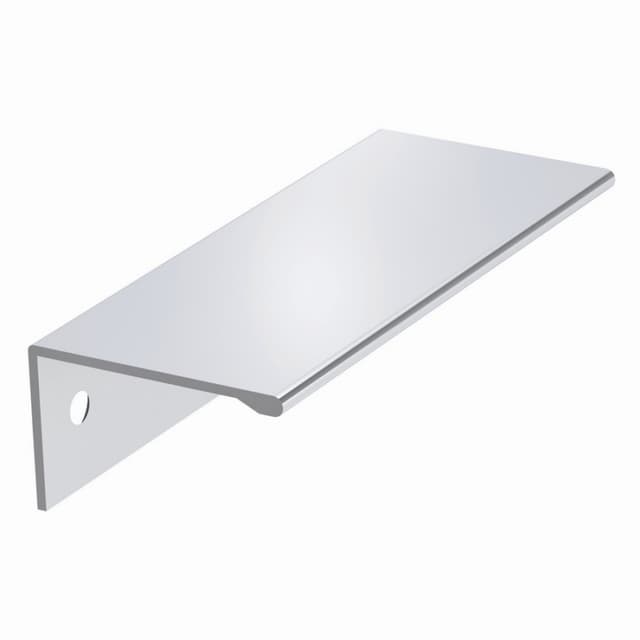 3" Edge Finger Pull, Polished Chrome