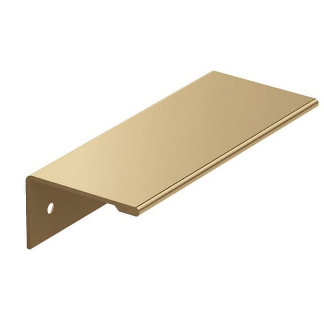 3" Everyday Basic Edge Finger Pull, Champagne Bronze