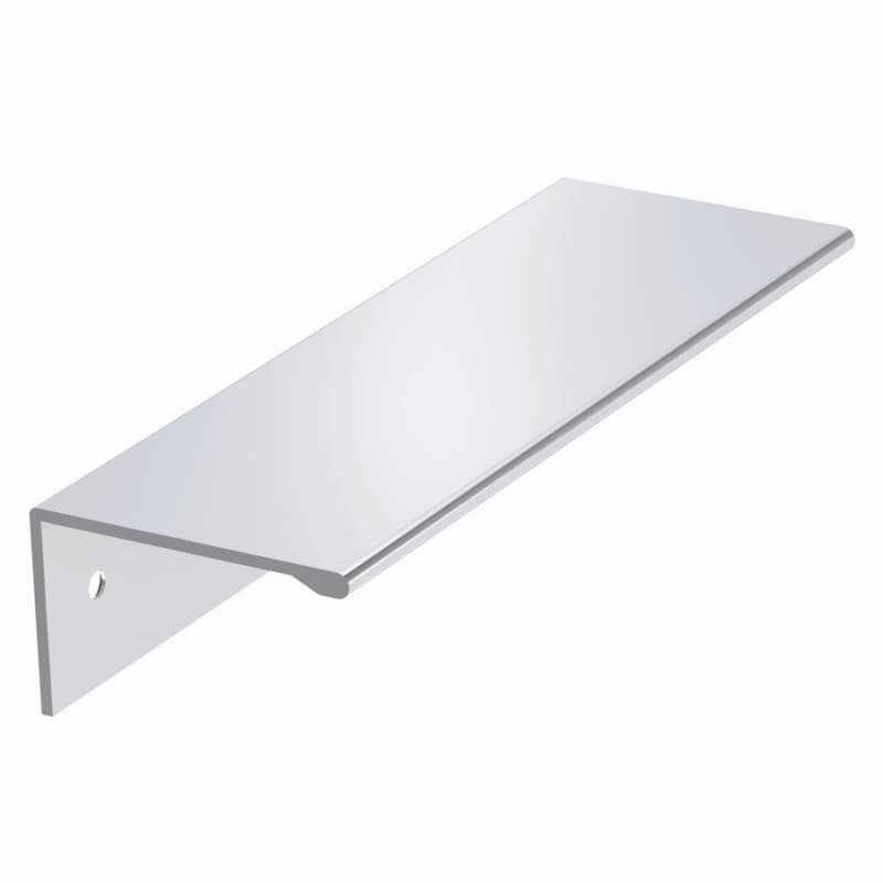 3-3/4" Edge Finger Pull, Polished Chrome