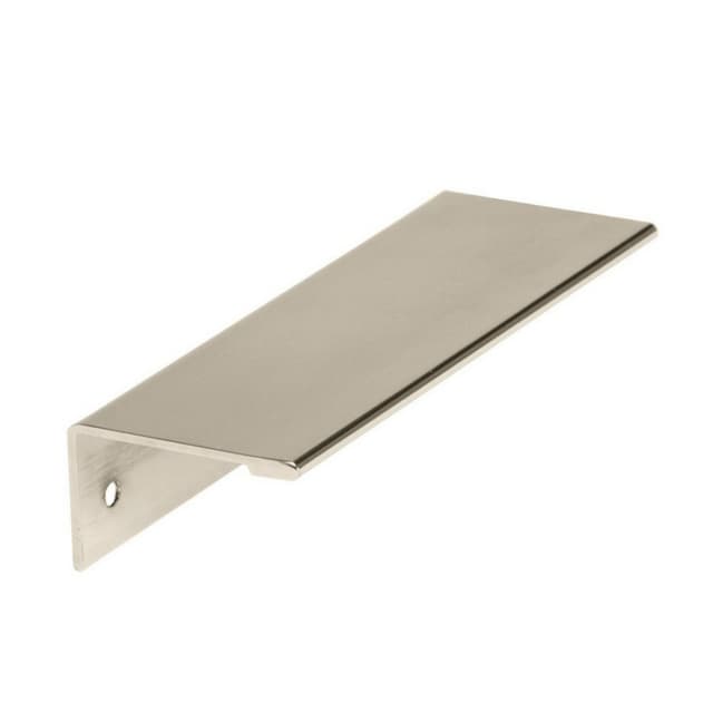 3-3/4" Edge Finger Pull, Polished Nickel