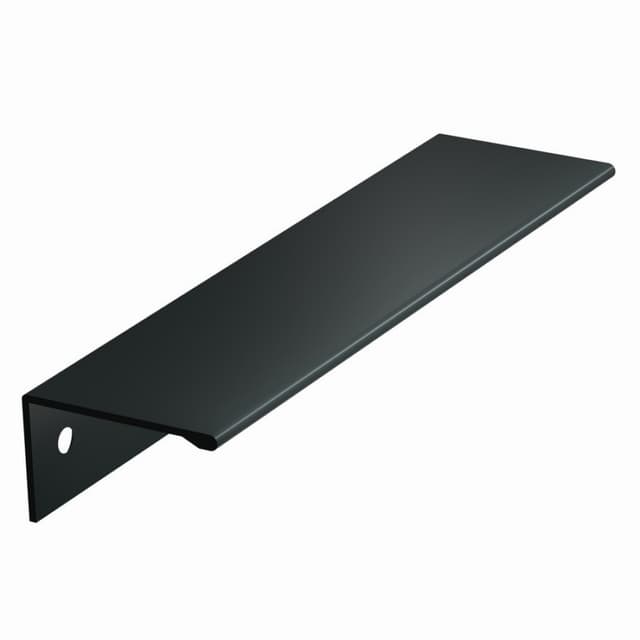 5-1/16" Edge Finger Pull, Flat Black
