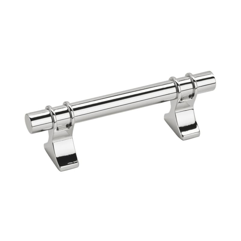 3" Davenport Pull, Polished Chrome