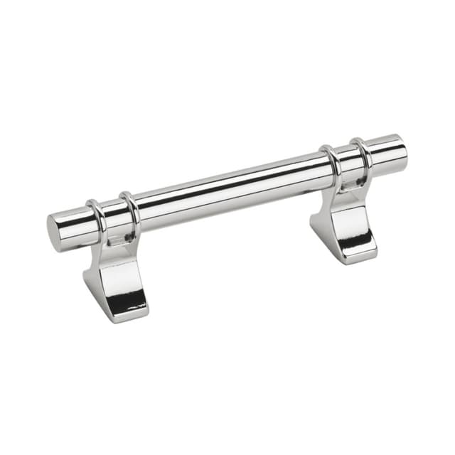 3" Davenport Pull, Polished Chrome
