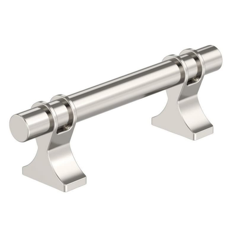 3" Davenport Cabinet Pull, Polished Nickel