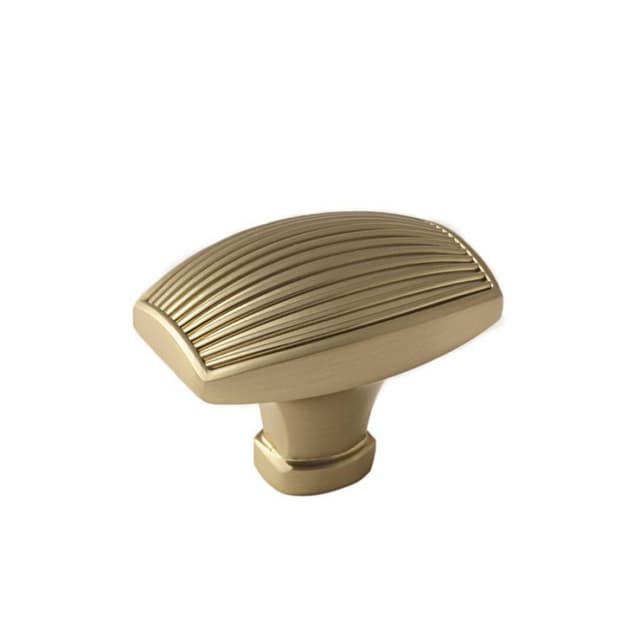 1-3/4" Sea Grass T-Knob, Golden Champagne Finish