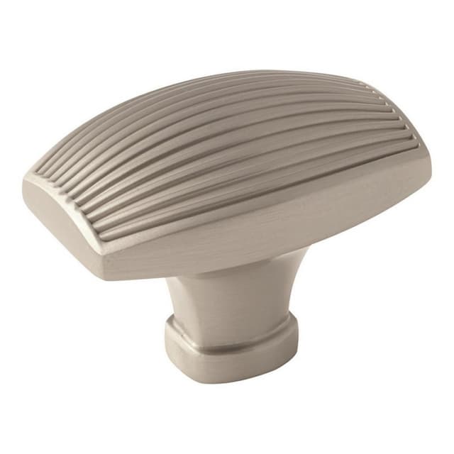 1-3/4" Sea Grass T-Knob, Satin Nickel Finish
