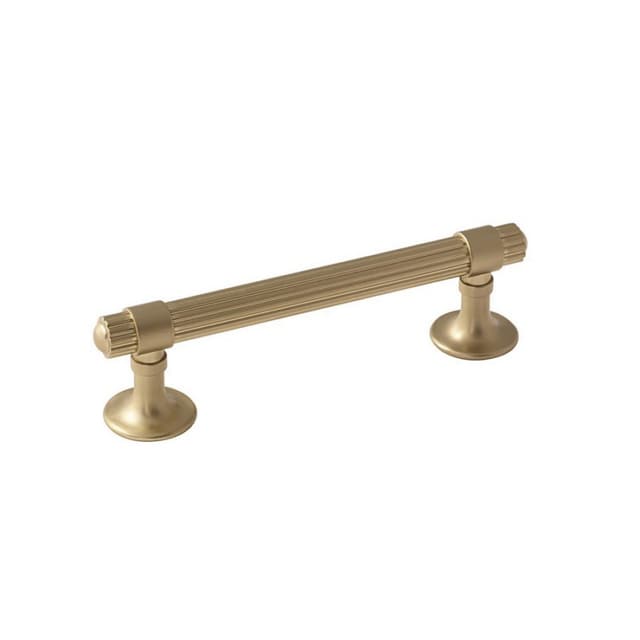 96mm Sea Grass Handle Pull, Golden Champagne
