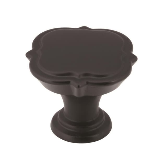 1-3/8" Grace Revitalize Square Knob, Black Bronze