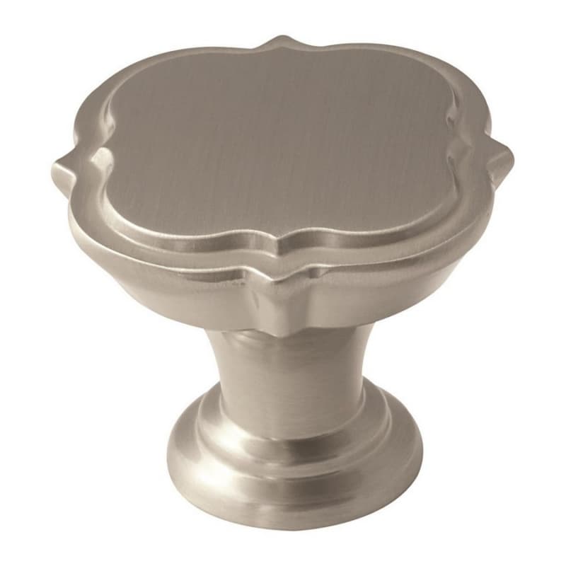 1-3/8" Grace Revitalize Square Knob, Satin Nickel Finish