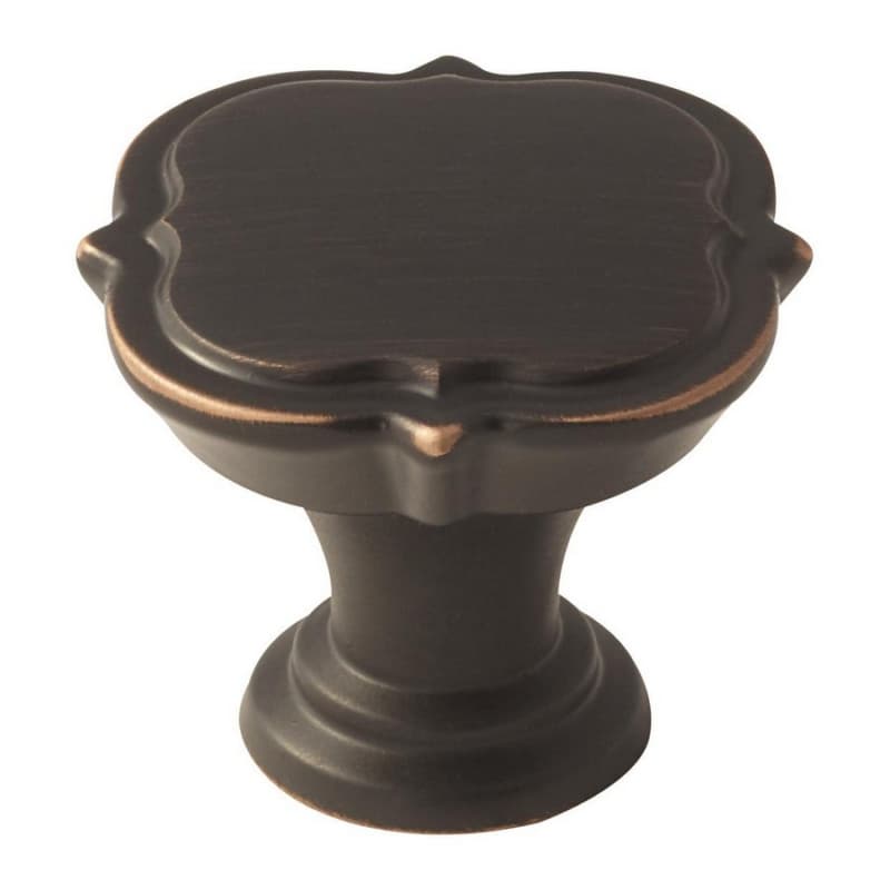 1-3/8" Grace Revitalize Square Knob, Oil-Rubbed Bronze Finish