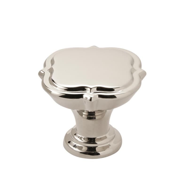 1-3/8" Grace Revitalize Square Knob, Polished Nickel