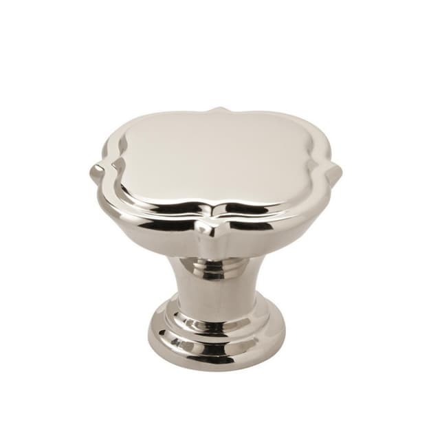 1-3/8" Grace Revitalize Square Knob, Polished Nickel