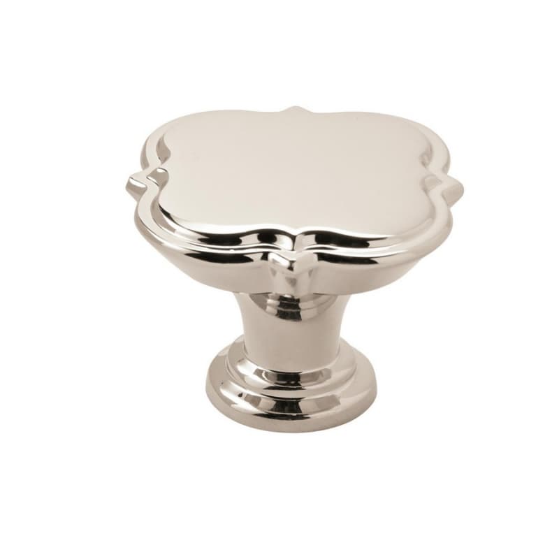 1-3/4" Grace Revitalize Square Knob, Polished Nickel Finish