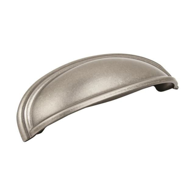 3"-4" Ashby Cup Pull, Weathered Nickel