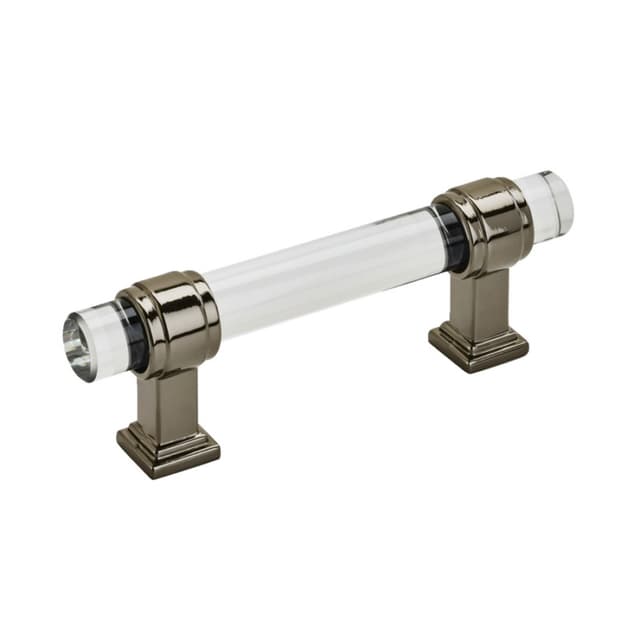 3" Glacio Pull, Clear/Gunmetal