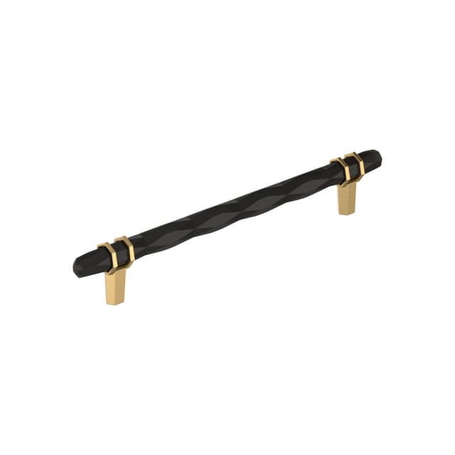 8" London Cabinet Pull, Black Bronze/Champagne Bronze