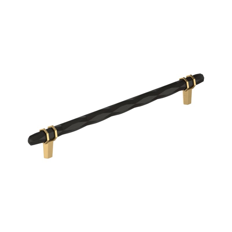 10-1/16" London Cabinet Pull, Black Bronze/Champagne Bronze