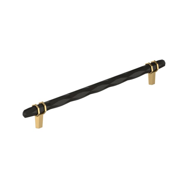 10-1/16" London Cabinet Pull, Black Bronze/Champagne Bronze