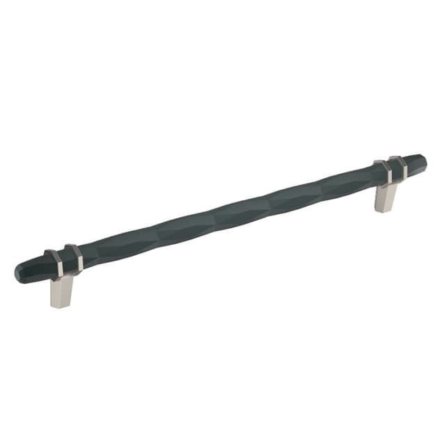 256mm London Cabinet Pull, Black Bronze/Satin Nickel