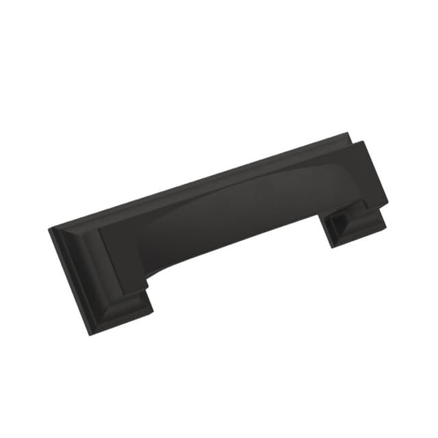 3" - 3-3/4" Appoint Cup Pull, Matte Black