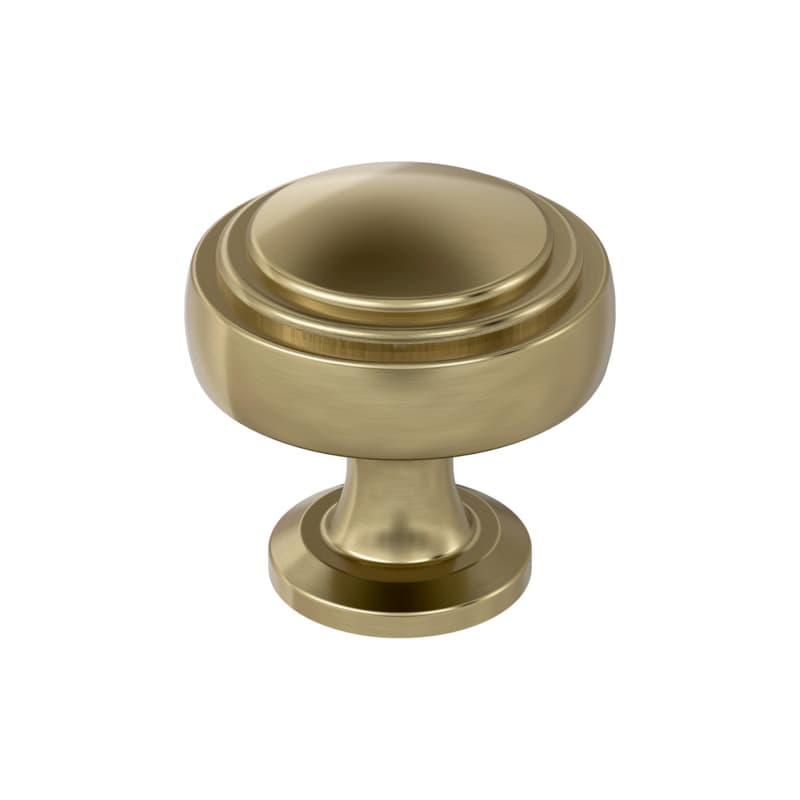 1-1/4" Winsome Cabinet Knob, Golden Champagne