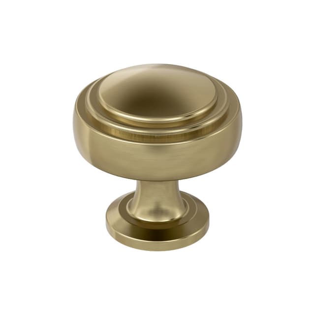 1-1/4" Winsome Cabinet Knob, Golden Champagne