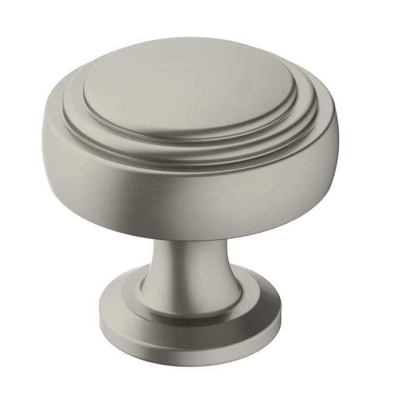 1-1/4" Winsome Mushroom Knob, Satin Nickel Finish
