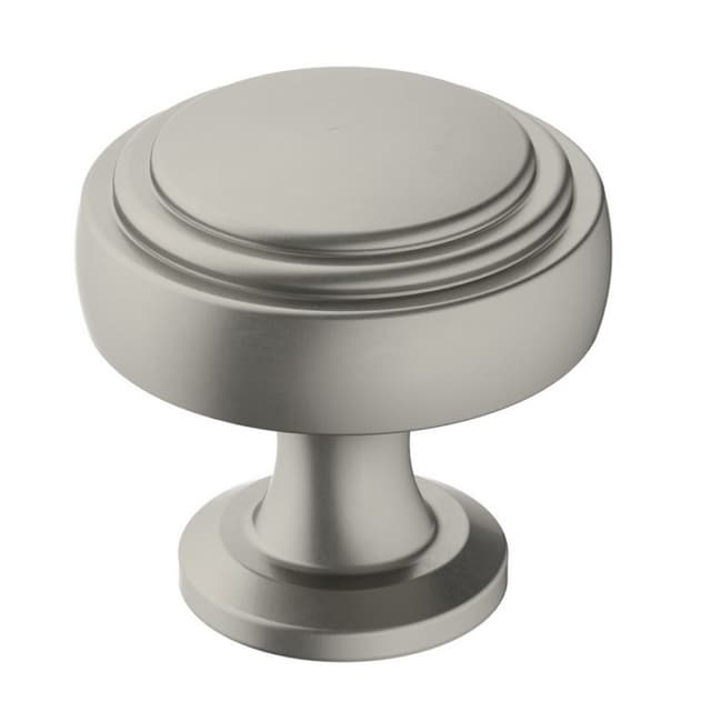 1-1/4" Winsome Mushroom Knob, Satin Nickel Finish