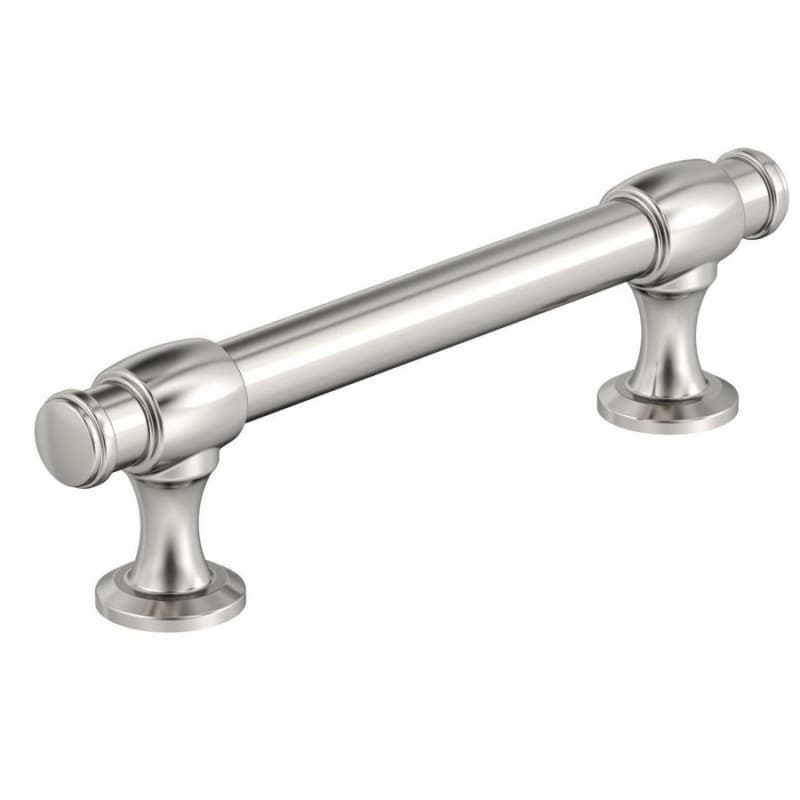 3-3/4" Winsome Cabinet Pull, Polished Nickel