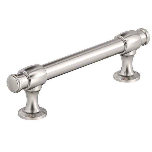 3-3/4" Winsome Cabinet Pull, Polished Nickel