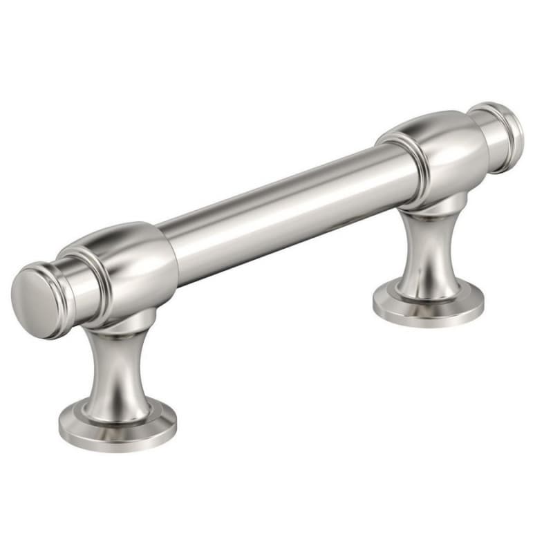 3" Winsome Cabinet Pull, Polished Nickel