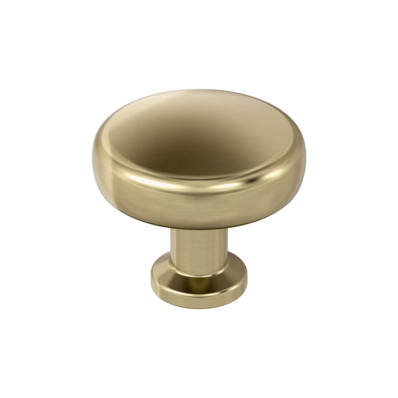 1-1/4" Factor Cabinet Knob, Golden Champagne