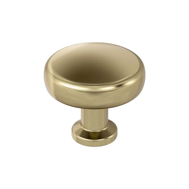 1-1/4" Factor Cabinet Knob, Golden Champagne