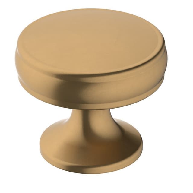 1-1/4" Renown Mushroom Knob, Champagne Bronze Finish