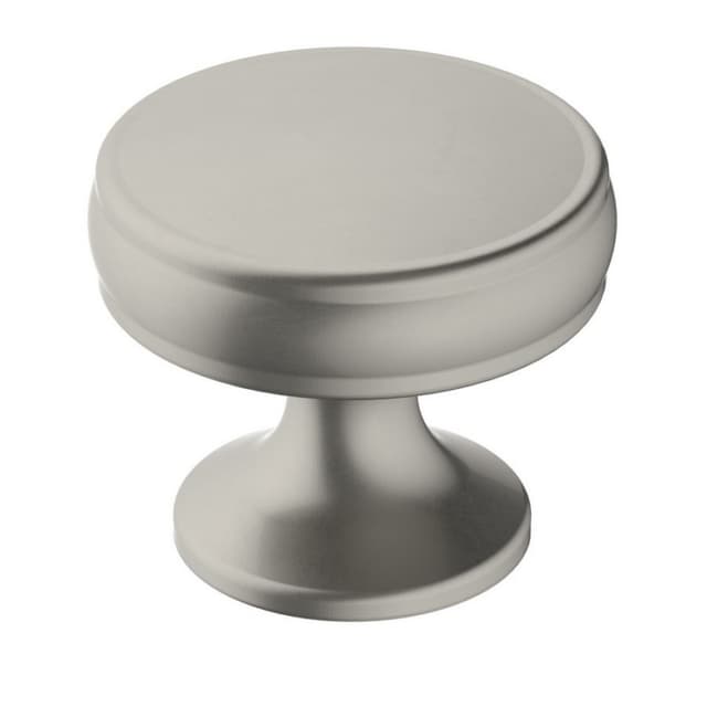 1-1/4" Renown Mushroom Knob, Satin Nickel Finish